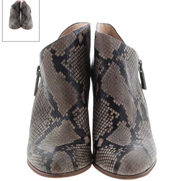 1.State animal print wedge booties - Picture 10 of 12